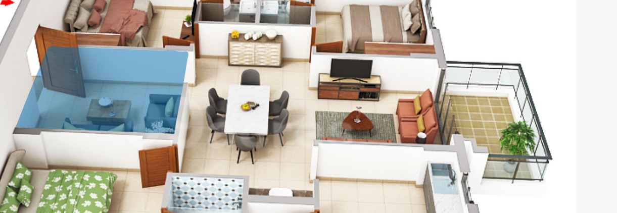 3BHK Flats for Sale in Greenspace Celestial, KOkapet